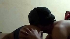 My emo husband enjoys eating cucumber and having sex on the stairs