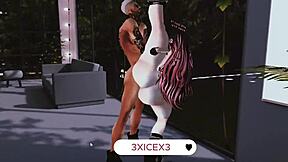 Here is part 6 of 3xicex3, an animated hentai