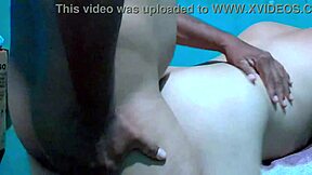 Hot gay housewife gets a massage with oil and fucked in the ass