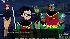 Raven's naked body shocks me in Teen Titans episode