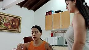 Stepdaughter’s solo play in front of her stepmother