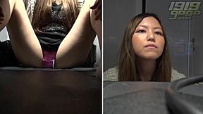 Slutty student shows off her tiny body while dancing