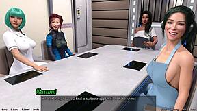 3D game with big-boobed cuties and maledom dominance