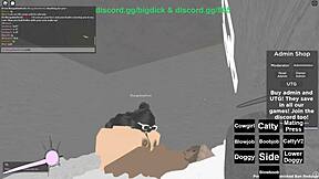 Roblox sex game with hot girls and deepthroat action