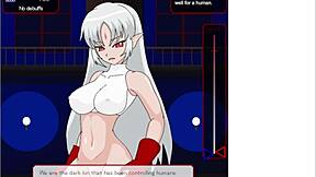 Vampire Hunter N's sexy outfit and beautiful boobs in 3D game