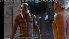 Gay fantasy adventure in Baldur's Gate 3 with Astarion