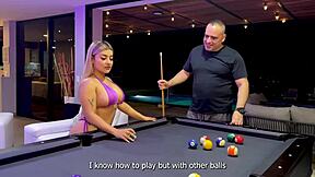 Naty Delgado and Xavi in taboo daddy and daughter scene