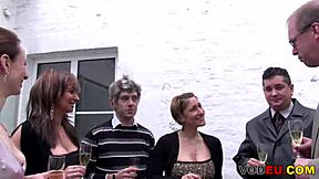 German sex party with oral and anal sex