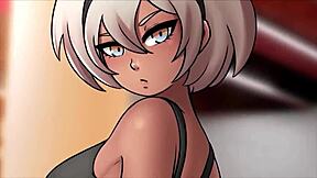 60 fps animated hentai with anal action