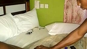 Straight gay Nigerian gets a blowjob and anal sex