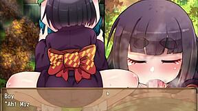 All scenes of the hentai game LoliBabas of Mayohiga with Mizuha