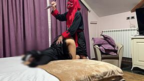 Why does this unfaithful nun crave demon dick on Halloween night?