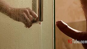 A hot shower leads to a wild cucking session