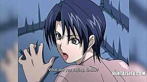 Stepson saves stepmother in this Hentai video