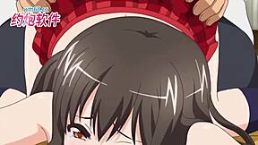 Naomi Yuan, a hot photographer, squirts and pees on a beach flower and a first love’s cuckold in this animated porn