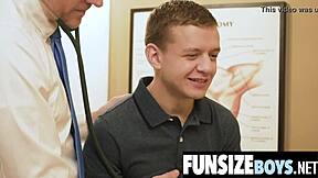 Petite boys get stretched by monster cocks in hospital