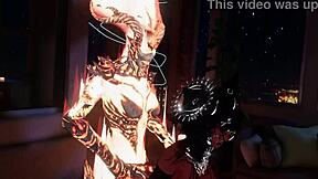 Hot animation of a Flamenco dancer in VR