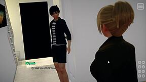 My bully is my lover in this 3D cartoon game