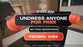 Step mom stays silent while fucked sideways in shared bed after undress app prank