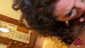 Natural tits and a tight ass get pounded in California