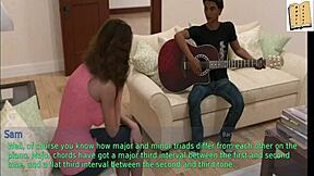 Stepmother and wife both have hot looks and enjoy a good fuck