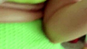 Beautiful couple’s sensual scene in a hairless environment