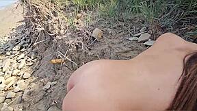 ever seen a huge cock dominate on an italian nude beach?