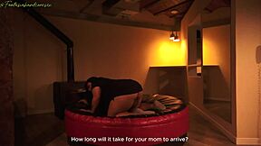Extreme hardcore photoshoot with chubby teen in doggy style