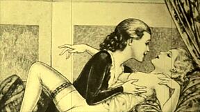hey, ever seen a vintage erotic illustration like this?