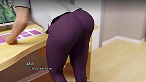 Hentai game with anime-style visuals and a kinky storyline