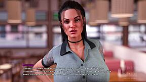 3D animated Santa County game walkthrough with MILF and deepthroat action