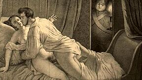 vintage erotic illustration with a retro cartoon style for classic anime fans