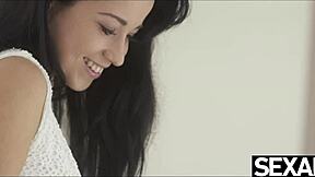 Petite beauty enjoys a hot 69 and intense riding