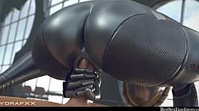 3D animated porn video with hot game like action