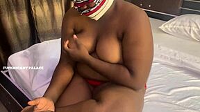 Beautiful black beauty gets down and dirty in this hot video. Subscribe to Red now!