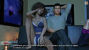 Big city pleasures 14: A cartoon-style adult game with big tits and big ass lovers