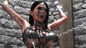 Beautiful women dominate and pleasure in this hot 3D fetish video