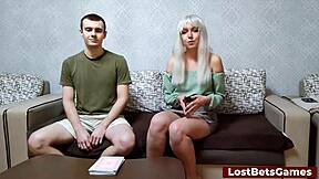 Hardcore sex rewards in a strip card game