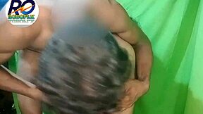 Amateur aunty in gau’s ass, dirty talk and anal creampie