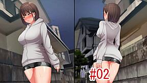 Japanese game with animated hentai, commentated gameplay and more!