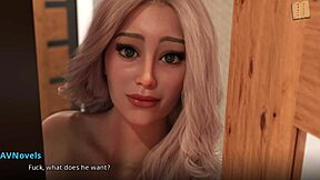 Beautiful teens in a hot group session in 3D adult cartoon
