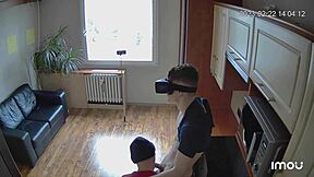 Scoout007's big cock and bodybuilding skills on display in kitchen scene