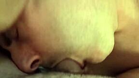 Gay facial and deep throat action with gagging and choking