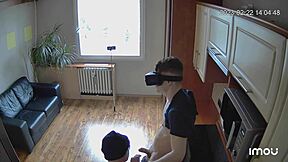 Scoout007's big cock and bodybuilding skills on display in kitchen scene