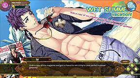 Full service gay hentai game with a Swedish oil massage
