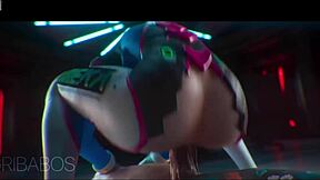 Overwatch PMV with a hot and wild ride