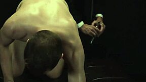 Young boy learns to obey his Master's every command