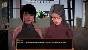 Visual novel featuring a new stepfamily 603