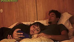 My step-sister seduces me after watching a movie together