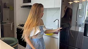 Young maid gets violated by her boss due to his uncontrollable desire